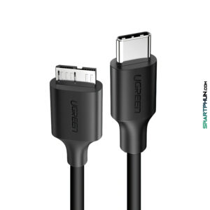 Cable USB-C vers micro B UGREEN pour disque dur