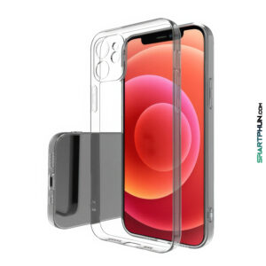 Coque transparente en silicone pour iPhone séries 12-13